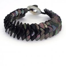 Bracelet en nacre de Tahiti - Longueur = 19 cm