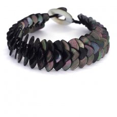 Bracelet en nacre de Tahiti - Longueur = 20 cm