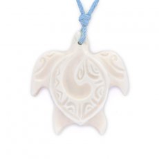 Pendentif Tortue en Os