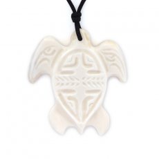 Pendentif Tortue en Os