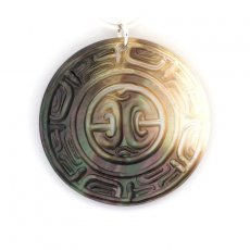 Pendentif en Nacre de Tahiti