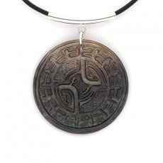 Pendentif en Nacre de Tahiti